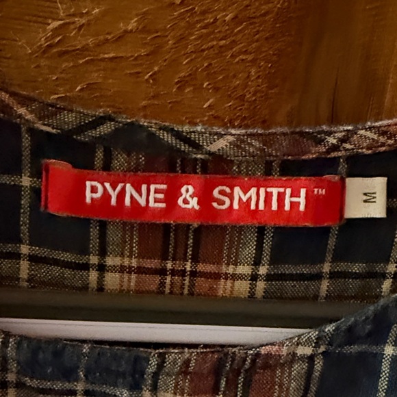 Pyne & Smith Margate Plaid Top - Picture 2 of 3